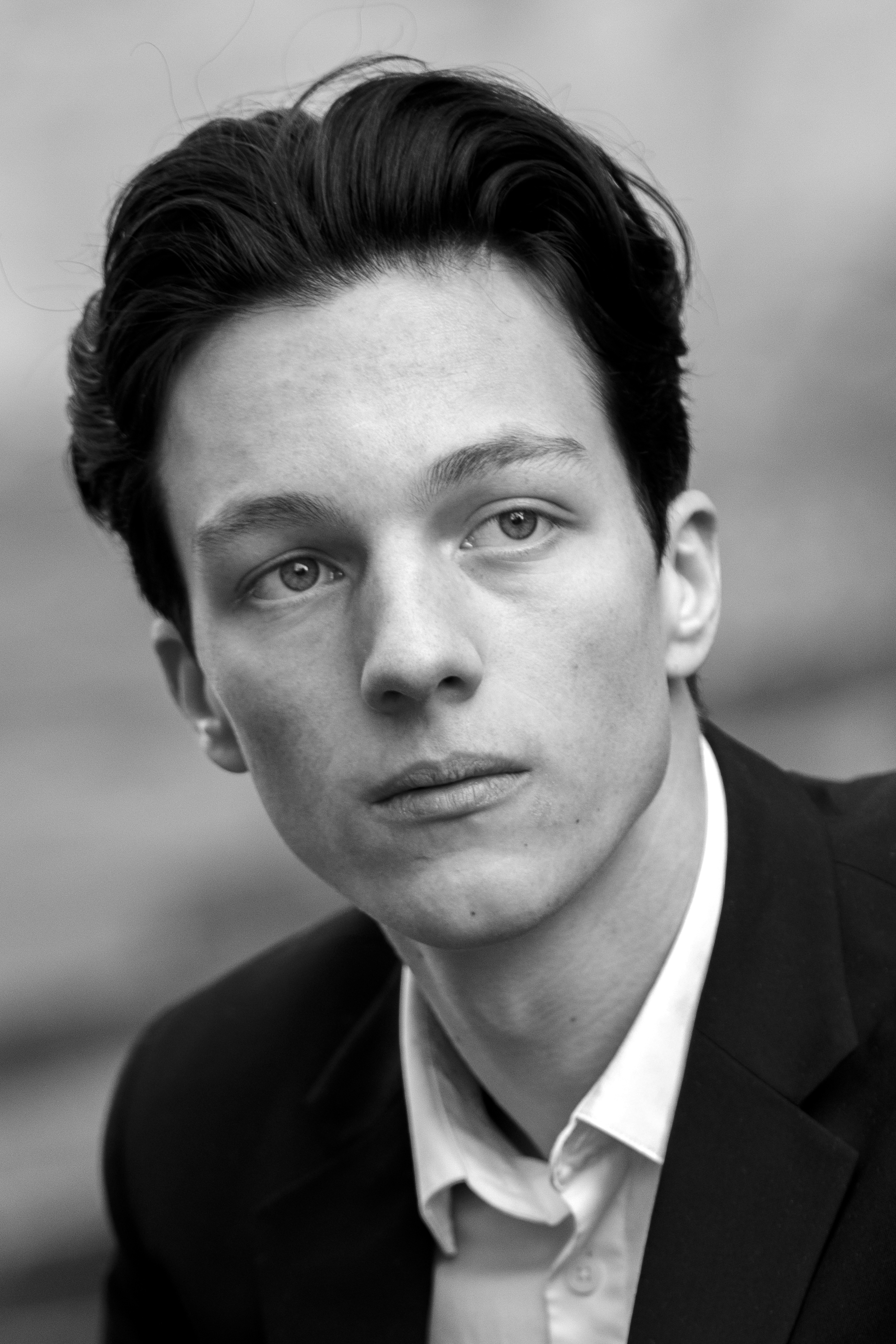 Portrait NB Ludovic GACQUER